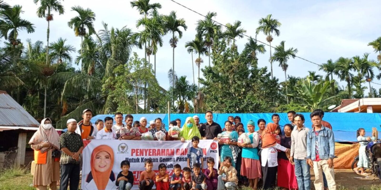 Penanganan Gempa Pasaman dan Pasaman Barat, Nevi Zuairina Galang Bantuan Ratusan Juta Rupiah