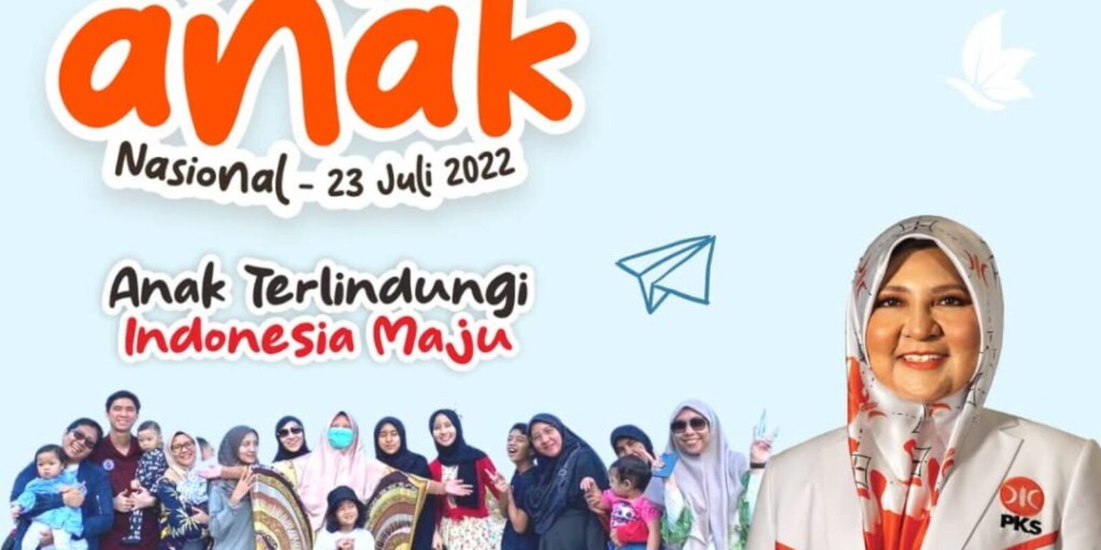 Hari Anak Nasional, Nevi Zuairina Keluarga Tempat Terbaik Tumbuh Kembang Anak