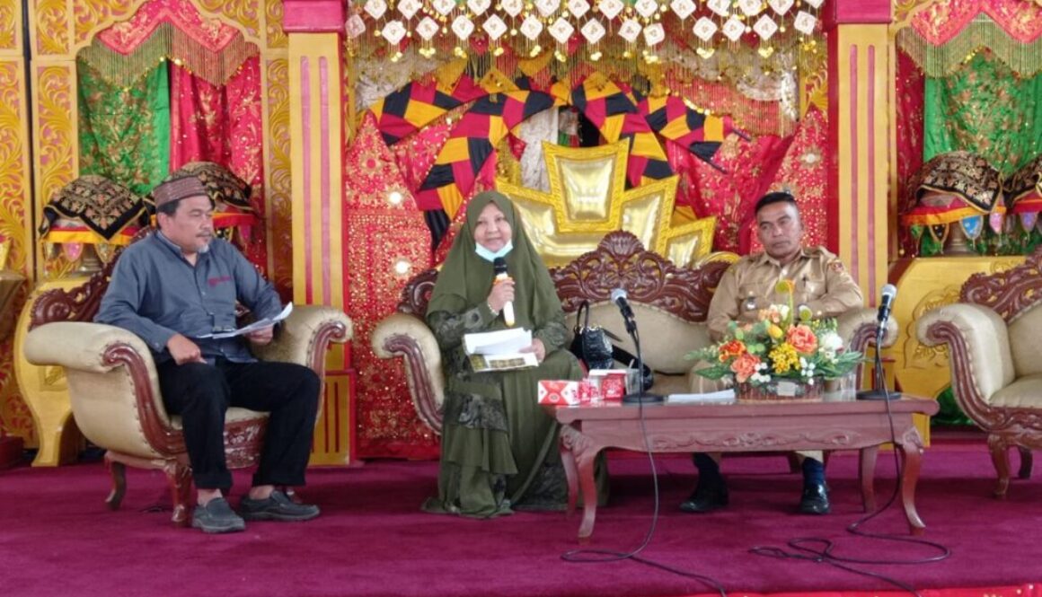 Nevi Zuairina Serap Aspirasi Wali Nagari di Kabupaten Agam