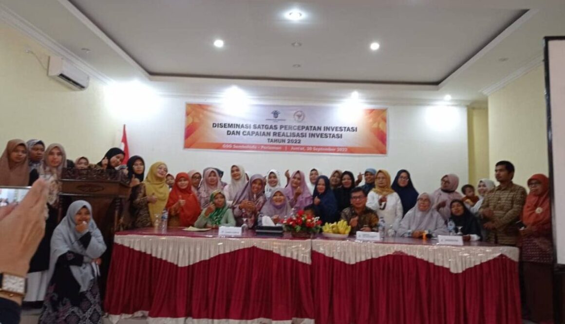 Nevi Zuairina Beri Arahan Pada Pelatihan Diseminasi Satgas Percepatan Investasi Bersama Kementerian Investasi dan Pelaku UMKM di Padang Pariaman