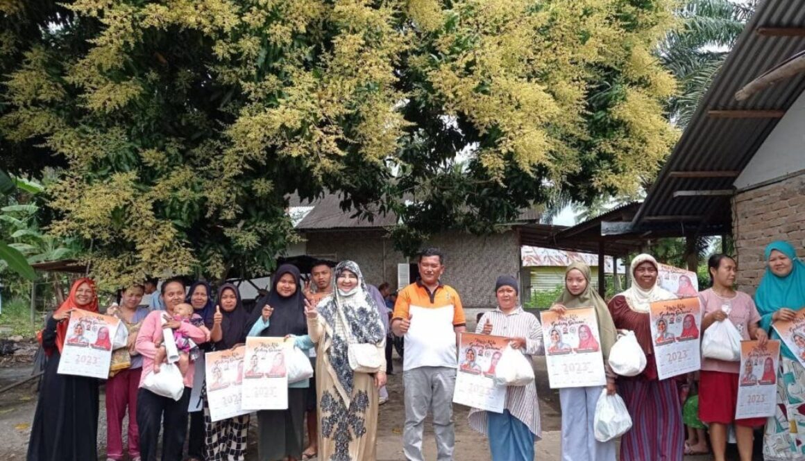 Nevi Zuairina di Tahun 2023, Melanjutkan Kegiatan Rutin Memberikan Paket Sembako
